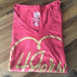 49ers Women’s T Shirt - Go Niners! ❤️💛